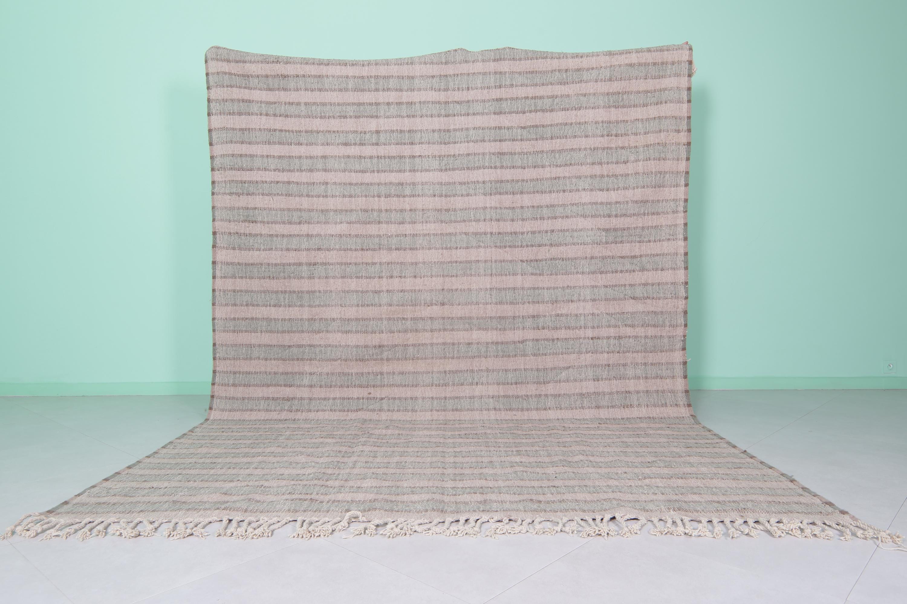 Custom moroccan rug  - Handmade rug - moroccan area rug - Striped wool rug - Flat woven kilim rug - berber rug - kilim rug - moroccan rug