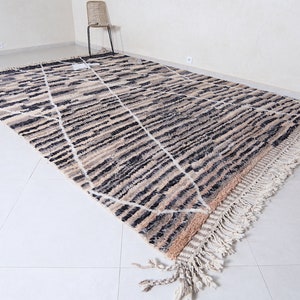 Authentic Beni ourain rug Moroccan rug Handmade rug Beni ourain rug Custom rug Handmade rug Moroccan rug moroccan Berber rug image 5