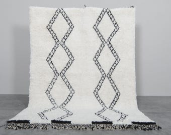 Custom size Beni ourain rug - Berber moroccan rug - Handmade rug - Beni ourain rug - Living room rug - Handmade rug - Morocco rug