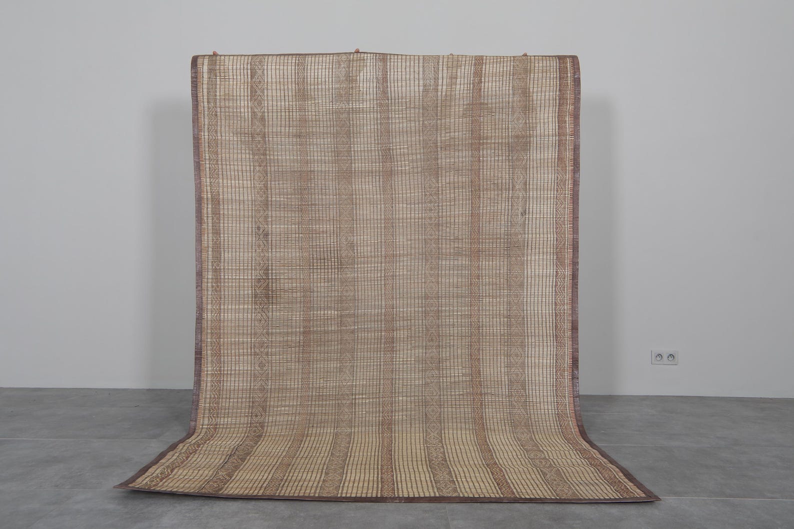 Vintage Tuareg Mat 5.9 X 8.6 Feet Handmade Mat - Vintage Tuareg Rug ...