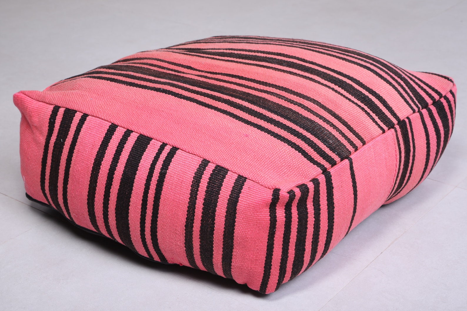 Square Ottoman Kilim Pouf 24 X 24 Square Pouf OTTOMAN PILLOW Etsy