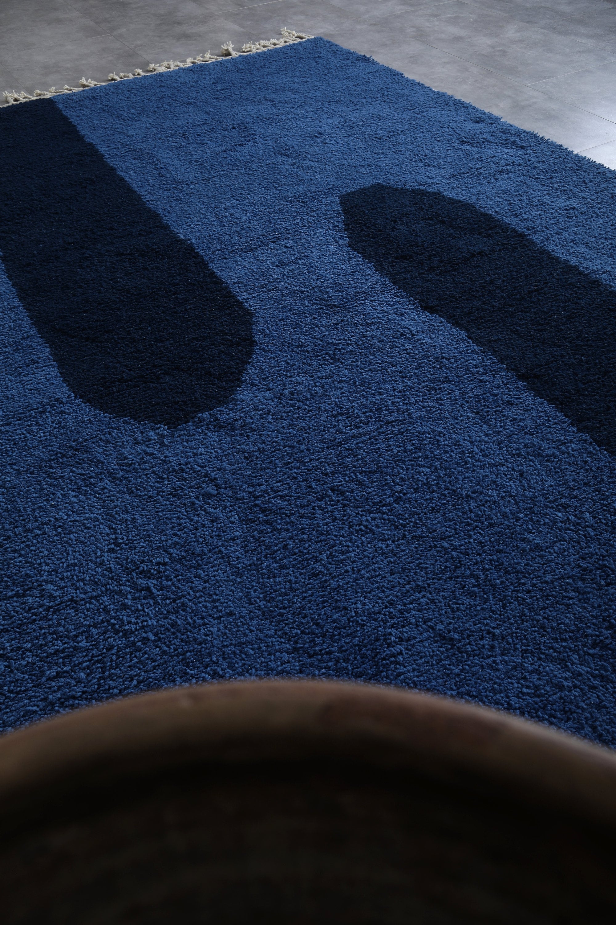 Moroccan Rug Blue - Berber Rug - Custom Moroccan Rug - Beni Ourain Rug ...