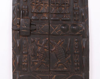 Vintage Door - Wood door - Decorative door - African door - Wooden door - African Dogon Doors & Africa | Door From The Dogon People Of Mali