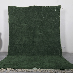 Moroccan green rug - Handmade berber rug - Custom area rug - Beni ourain rug green - Living room rug - Moroccan rug - Morocco rug - Green