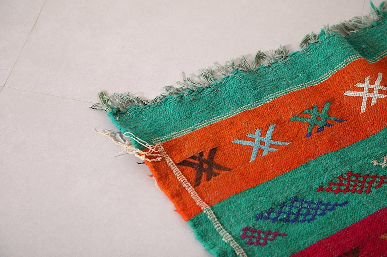 Aldjya Moroccan Kilim Rug  6'4