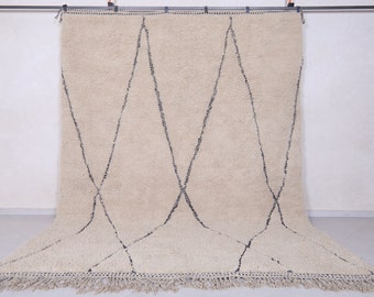 Authentic beni ourain rug - Moroccan rug - Custom rug - Handmade rug - Moroccan rug - Custom moroccan rug - Morocco rug - Beni ourain rug