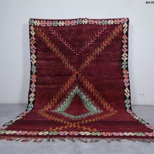 Wholesale Moroccan rugs for sale Vintage Berber rug Morocco rug Handmade rug Boujaad rug Tribal rug Vintage rugs Wool rugs image 5