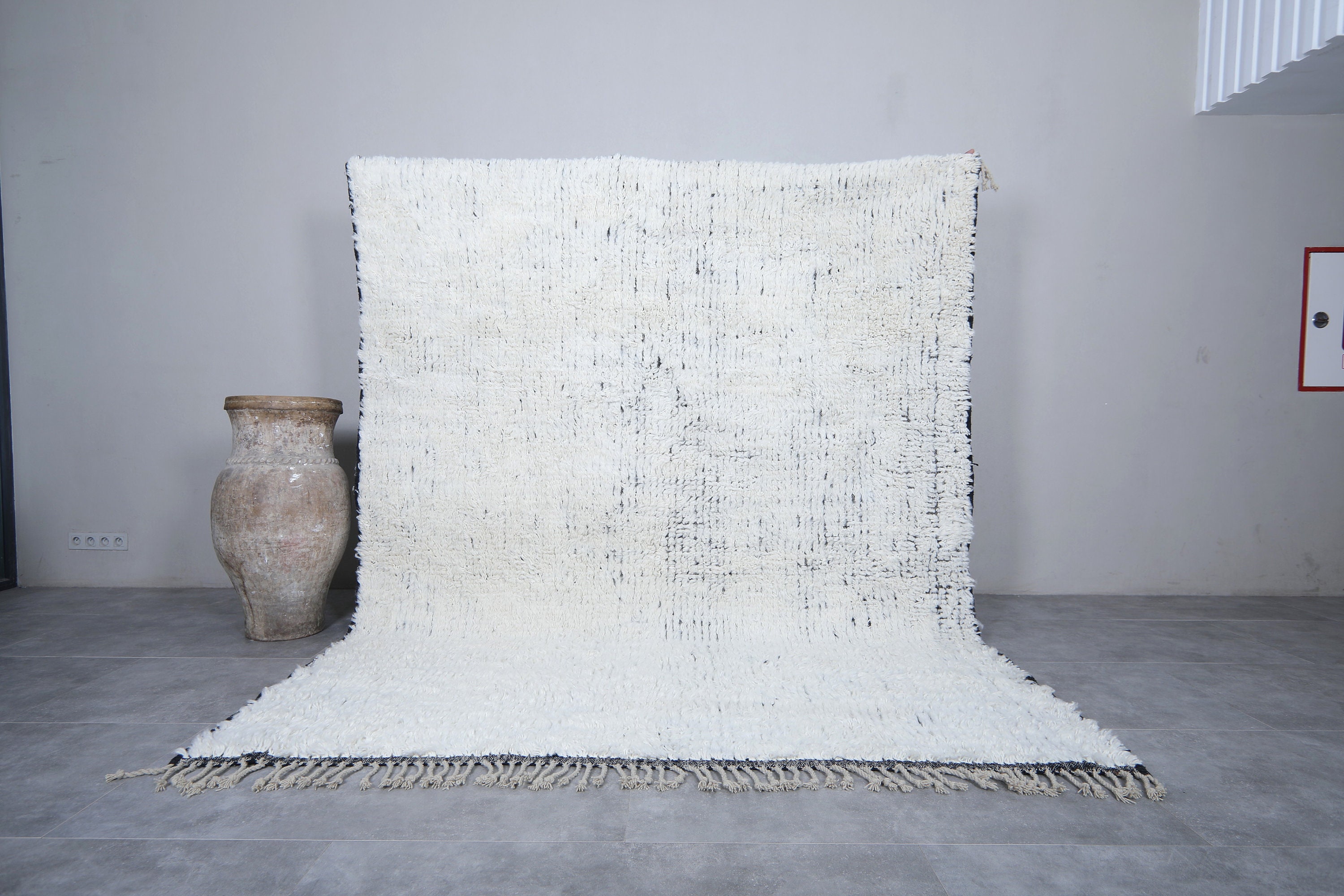 Fabulous moroccan rug - Handmade berber rug - Custom morocco rug - Beni ourain rug - Handmade rug - Wool rug - Moroccan area rug