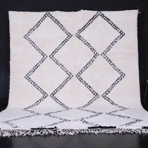 Authentic Beni ourain rug - Moroccan rug - Berber rug - Beni ourain rug - Custom rug - Handmade rug - Moroccan rug - Custom moroccan rug