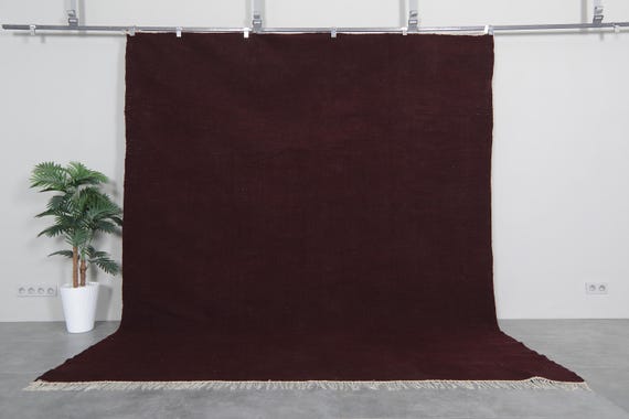 Tapis marocain 5,2 pi x 11,1 pi - Tapis marocain fait main - Tapis noué