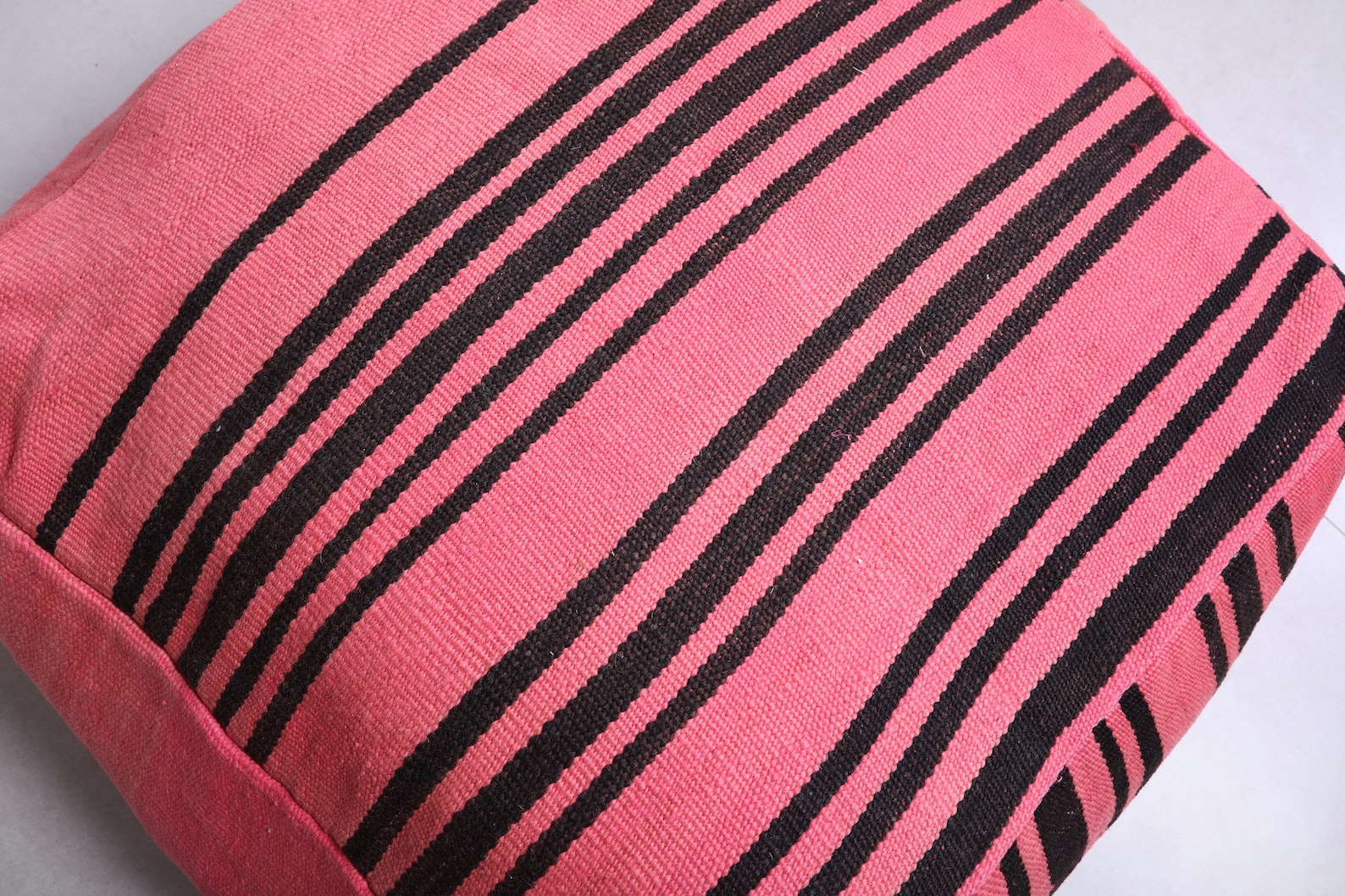 Square Ottoman Kilim Pouf 24 X 24 Square Pouf OTTOMAN PILLOW Etsy