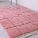 Berber Rug Pink Moroccan Pink Rug Contemporary Rug Pink - Etsy