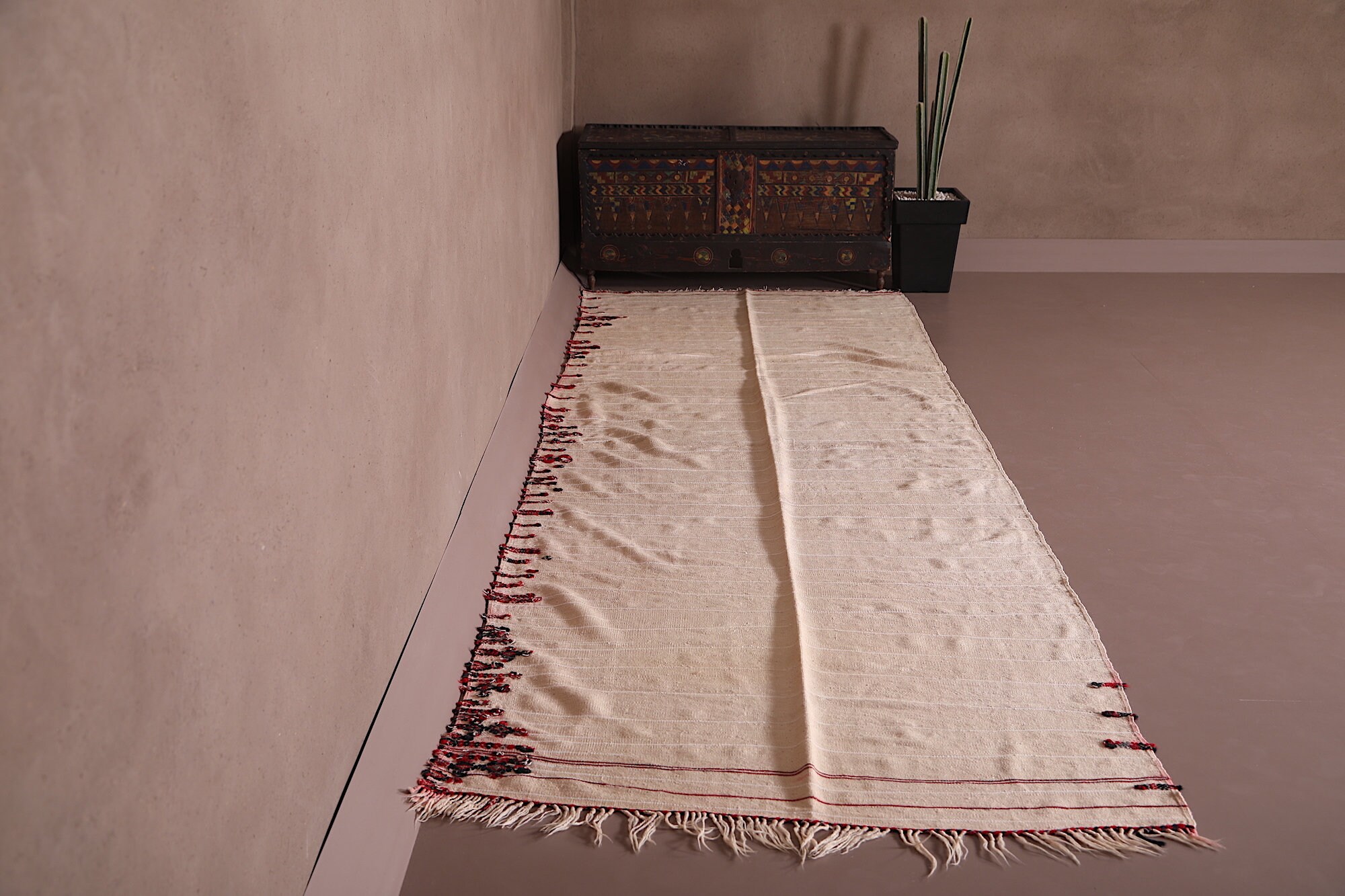 Vintage Moroccan blanket 4.2 FT X 11.8 FT Moroccan rug Etsy