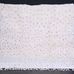 Moroccan rug dots - Blue dots rug - Moroccan dots rug - Moroccan area rug - Custom size rug - Polka dots area rug - Blue dots rug - Dot rug
