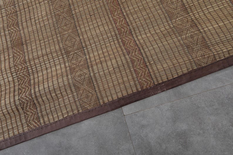 Vintage Tuareg Mat 5.9 X 8.6 Feet Handmade Mat - Vintage Tuareg Rug ...