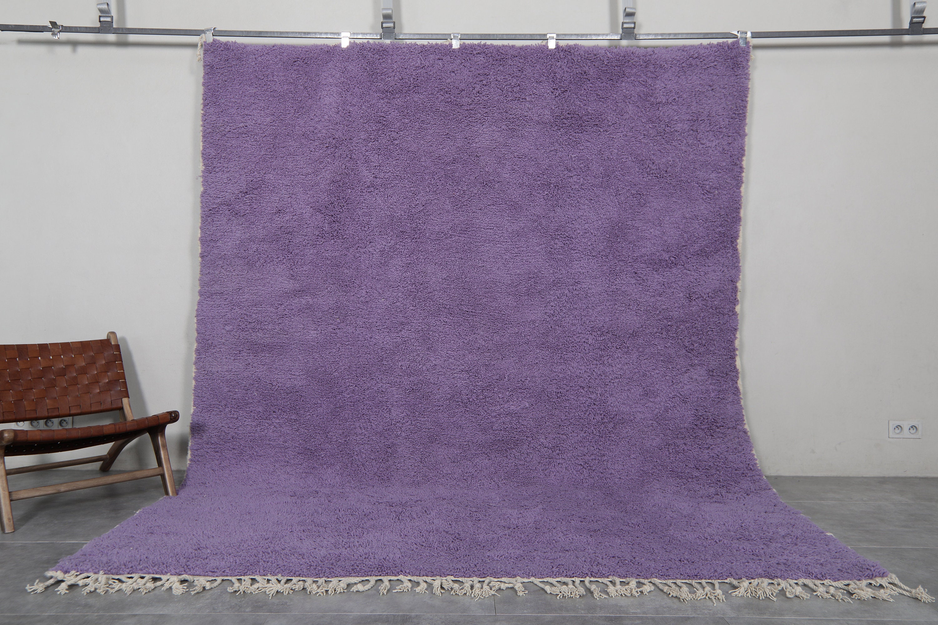 Moroccan rug iris - Beni ourain rug - Moroccan purple rug - Moroccan berber rug - Custom rug - Handmade rug - Moroccan area rug - Iris rug