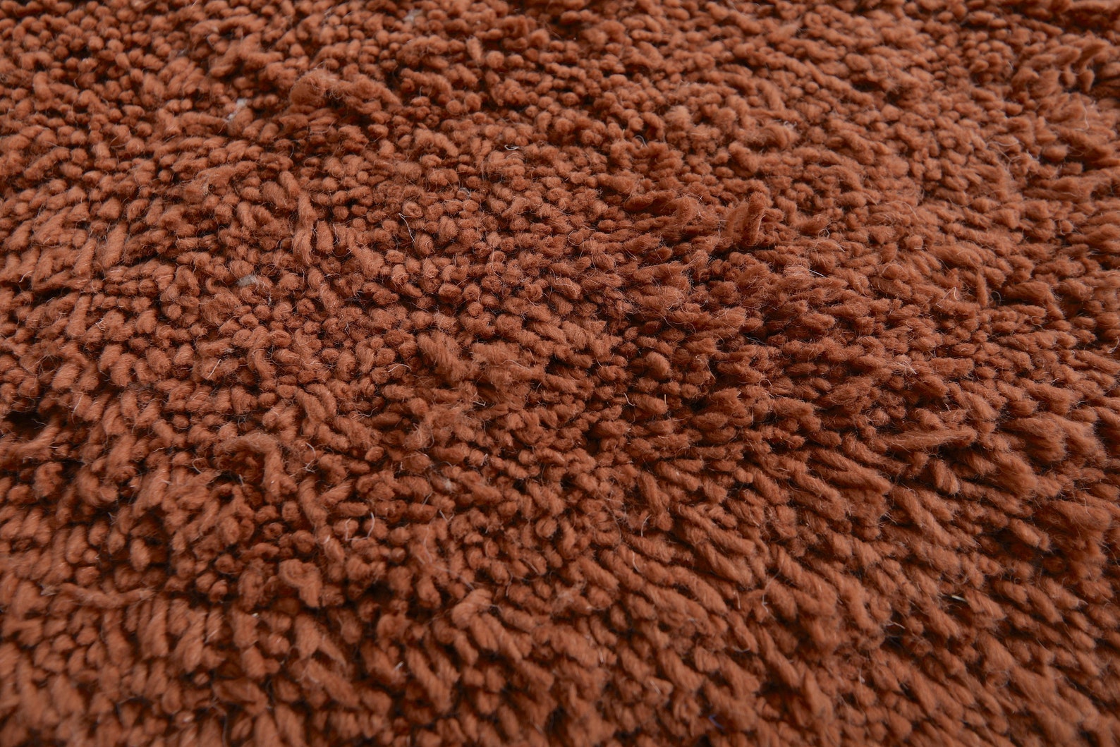 Moroccan Terracotta Rug - Terracotta Solid Rug - Wool Berber Rug ...
