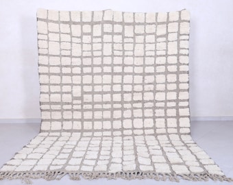 Authentic beni ourain rug - Moroccan rug - Custom rug - Handmade rug - Moroccan rug - Custom moroccan rug - Morocco rug - Ivory rug