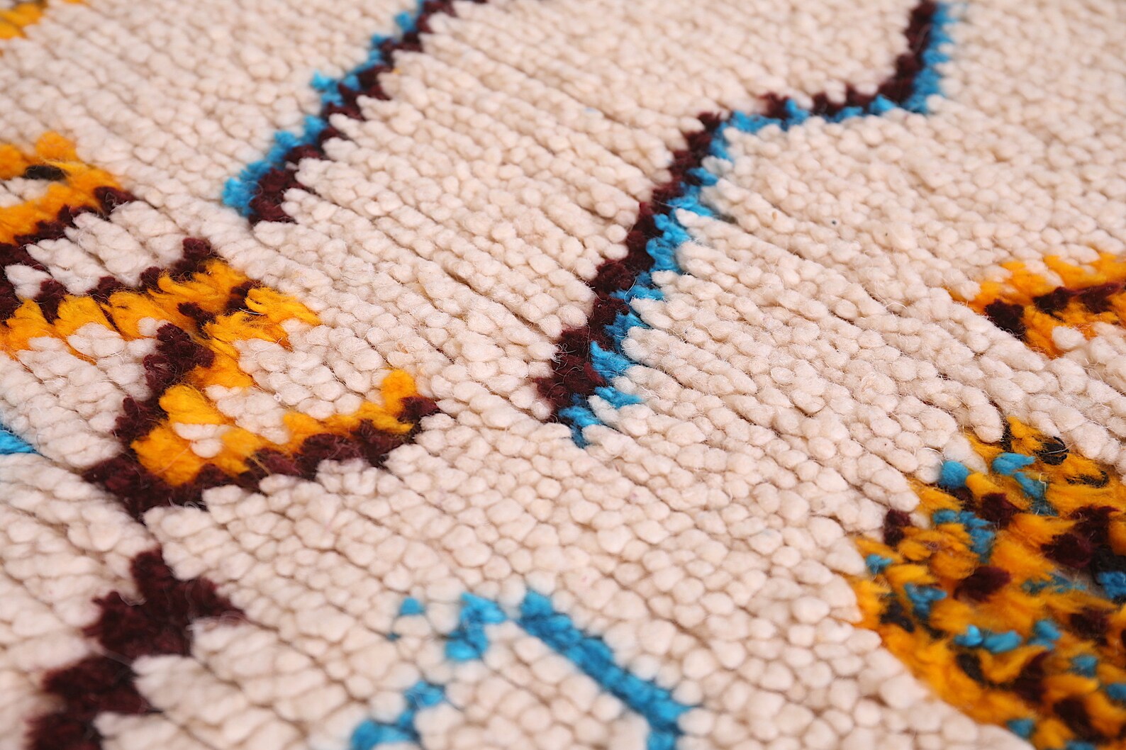 Beni ourain rug 4.2ft x 7.2ft Vintage Moroccan rug Etsy