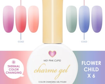 Charme Gel Flower Child Collection / 6 Colors