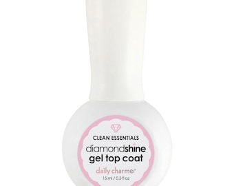 Daily Charme Diamond Shine No-Wipe Gel Top Coat / HEMA + TPO Free
