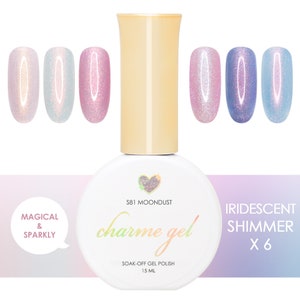 Charme Gel Iridescent Shimmer Collection / 6 Colors