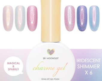 Charme Gel Iridescent Shimmer Collection / 6 Colors