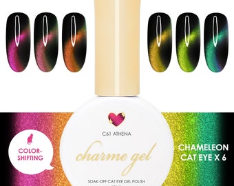 Charme Gel Chameleon Cat Eye Collection / 6 Colors
