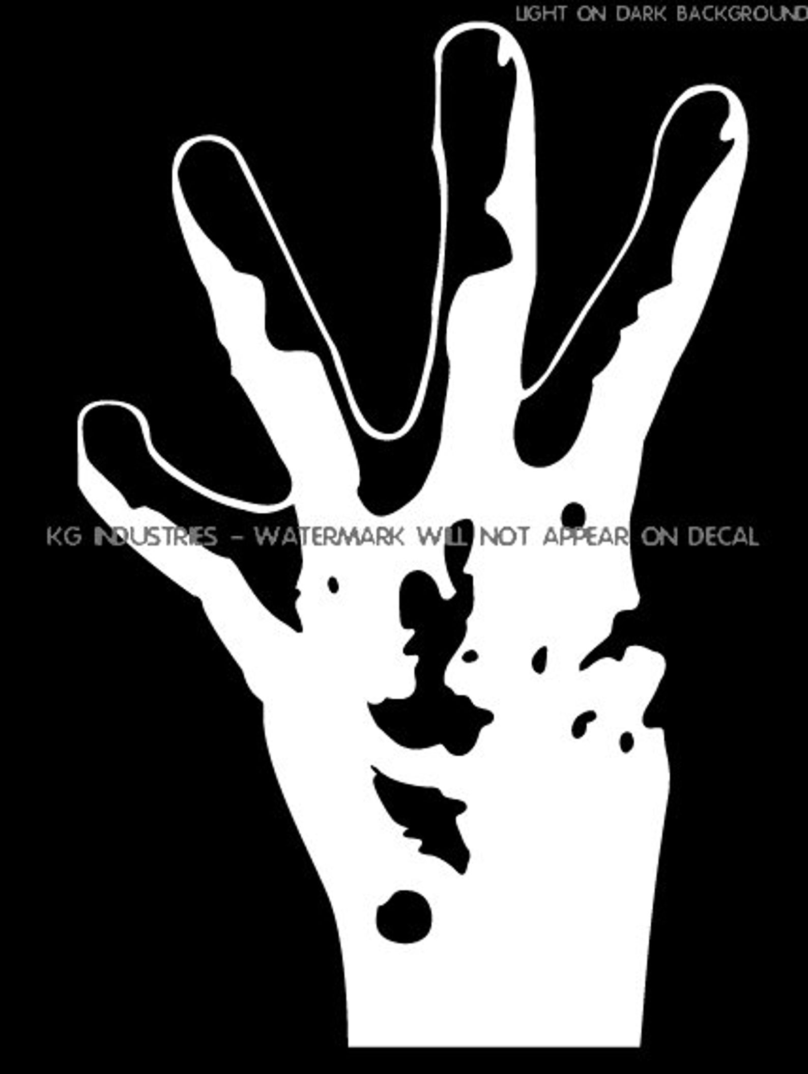 L4D Hand Inspired Decal | Etsy