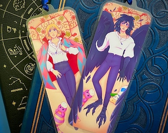 Wizard Howl Dakimakura Style Double Sided Bookmark