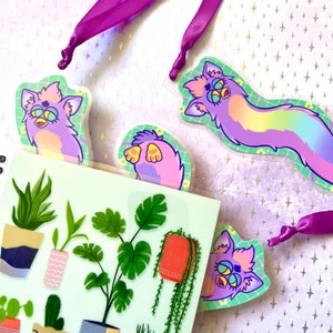 Pastel Long Furby Bookmark