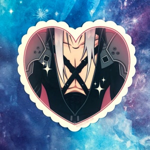 Sephiroth 3in Stickers FFVII Sticker Pack Cloud's Eye View