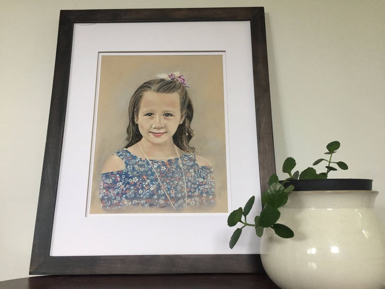 pastel paintings portrait art, portrait art made to order art commissions pastel paintings artwork Custom Portrait Art from your photo