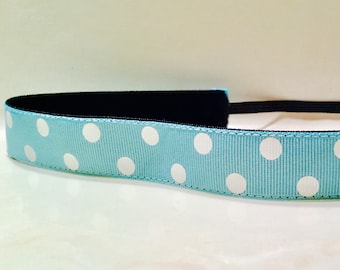 Light Blue/White Dots