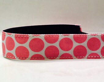 White/Big Pink Dots