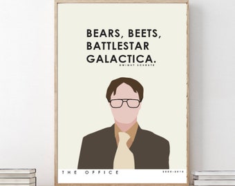 The Office // Dwight Schrute // Bears, Beets, Battlestar Galactica