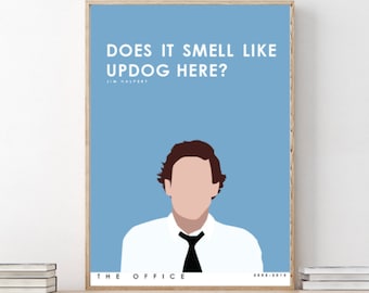 The Office //Jim Halpert // Does It Smell Like Updog Here?