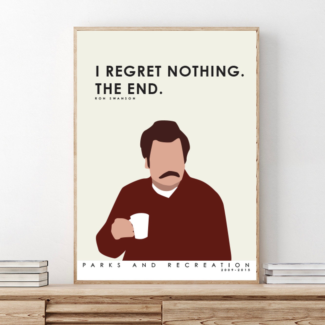 Ron swanson quote \, image size:1334x1334