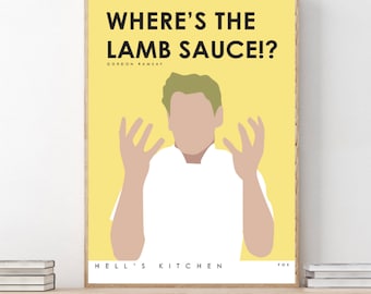 Gordon Ramsay / ¿Dónde está la salsa de cordero?