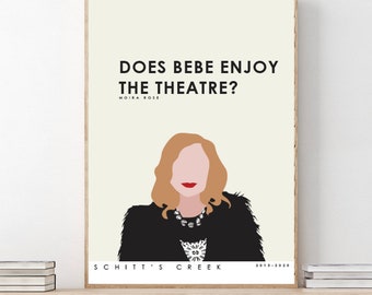 Schitts Creek // Moira Rose // Does Bebe enjoy theatre?