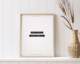 Crazy World. Lotta Smells // Michael Gary Scott // The Office