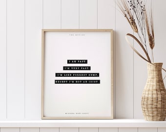 I Am Fast // Michael Gary Scott // The Office