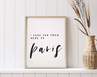 QUOTE | I Love You From Here To Paris