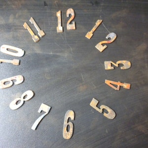 Miniature Wood Letters and Numbers 49 Laser Cut 1/2 Inch Pieces 