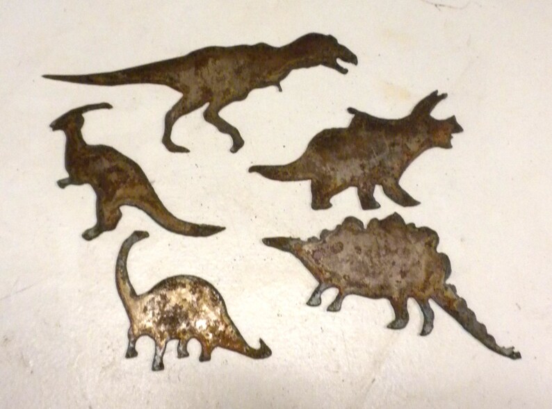 t rex and stegosaurus