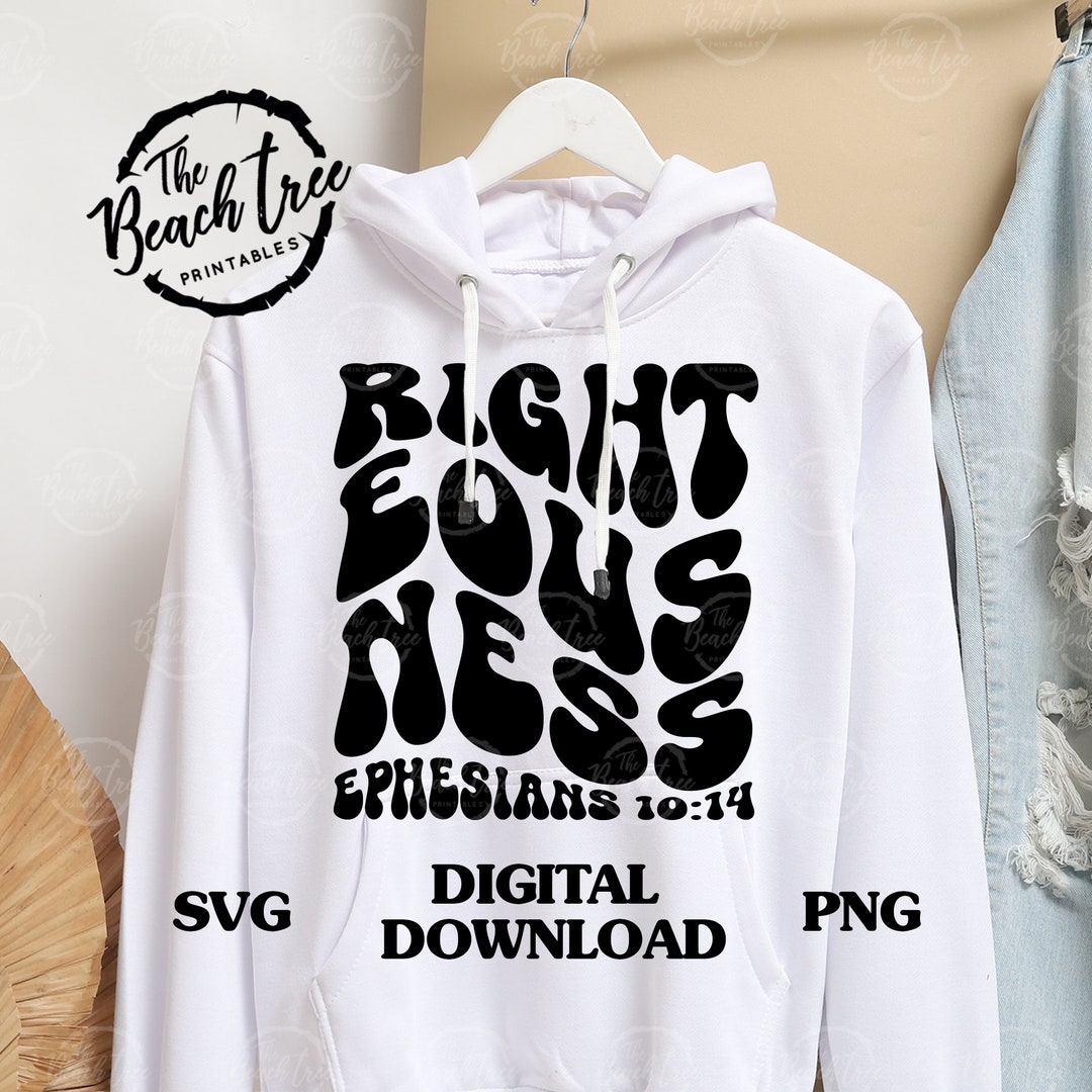 Christian Bible Verse Svg righteousness Ephesians 1014 Scripture Shirt