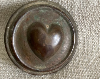 Antique Heart Horse Bridle Ornament