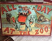 Antique Die Cut Animal Toy