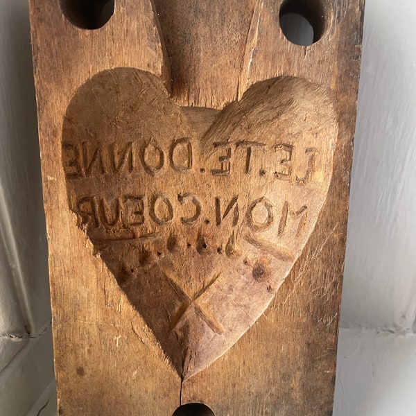 Antique French Heart Mold