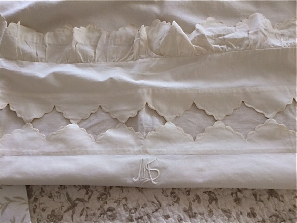 Victorian French Pillow Shams Etsy